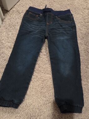 True Craft Dark Blue Kids Jogger Jeans